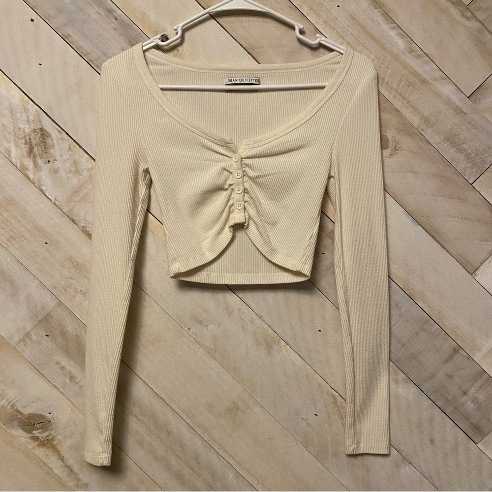 Urban outfitters cropped long sleeve